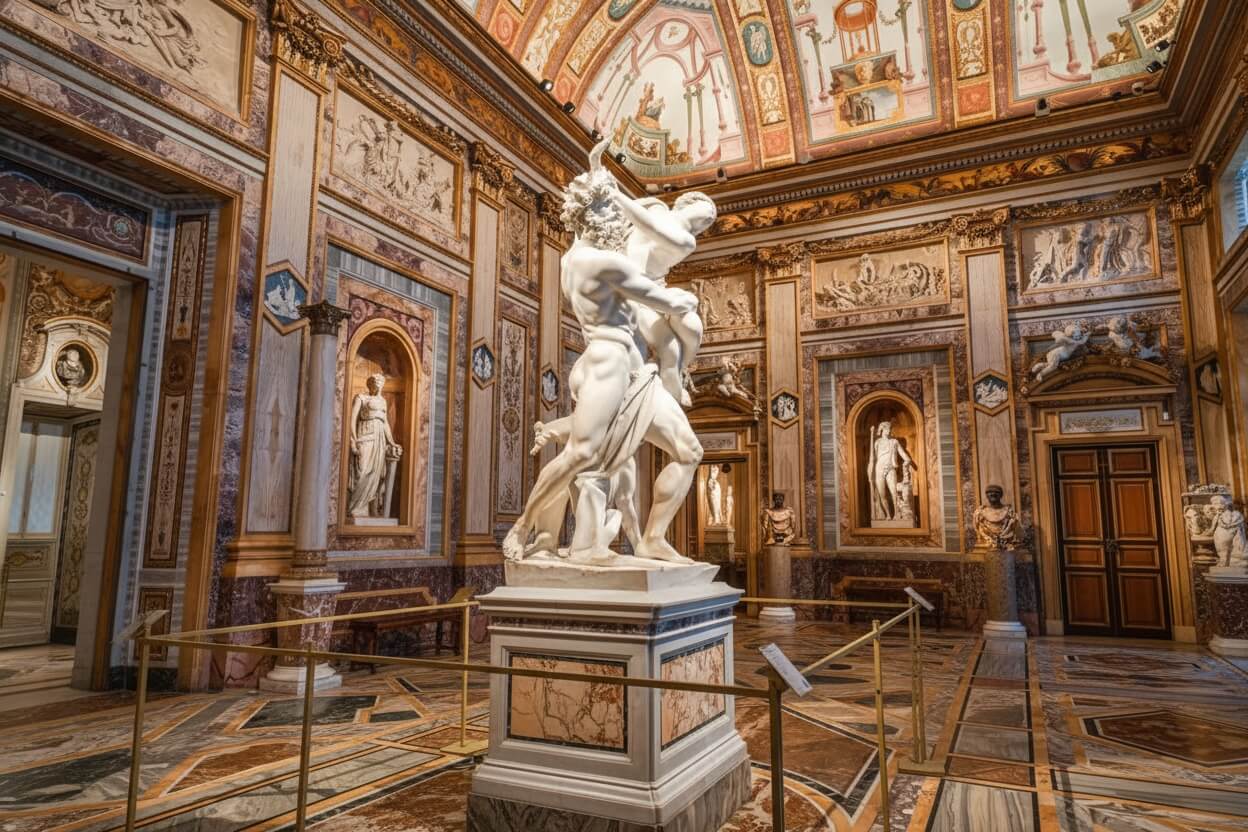 Architecture et Décor du Casino Borghese